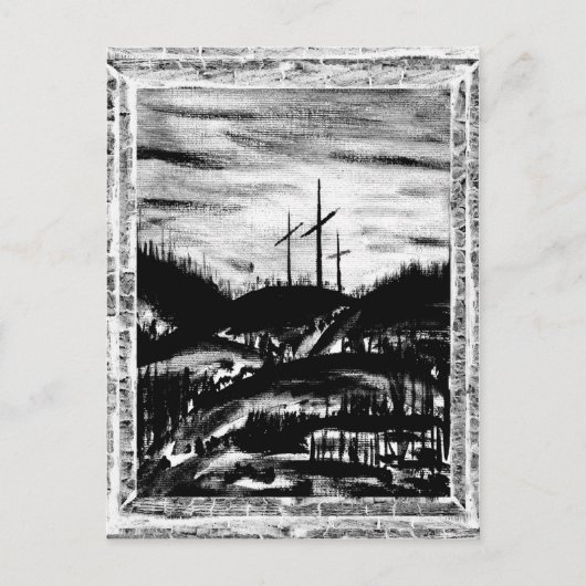 Carte Postale Croix de repos (Devant)