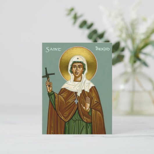 Carte Postale Croix de Saint-Brigid (Debout devant)
