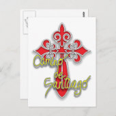 Carte Postale Croix de Saint-Jacques (Devant / Derrière)