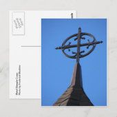 Carte Postale Croix du Steeple métallique (Devant / Derrière)