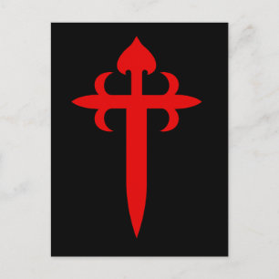 Carte Postale Croix élégante de Saint Jacques