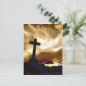 Carte Postale Croix et ciel (Debout devant)
