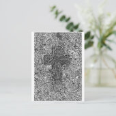 Carte Postale Croix et symboles (Debout devant)