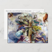 Carte Postale croix fresque (Devant / Derrière)