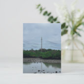Carte Postale Croix historique à marée basse (Debout devant)
