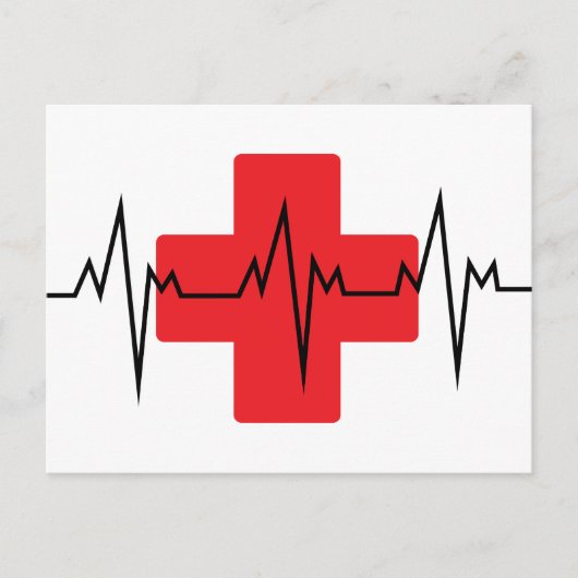 Carte Postale Croix Médicale (Devant)