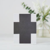 Carte Postale Croix noire par Kazimir Malevich (Debout devant)
