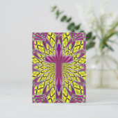 CARTE POSTALE CROIX ORNAMENTALE (Debout devant)