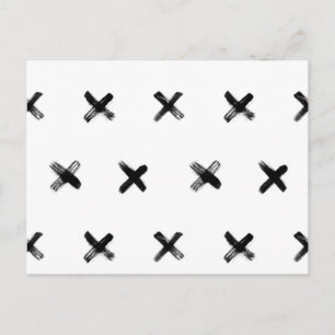 Carte Postale Croix Polkadot - Dense