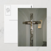 Carte Postale Croix processionnelle dans les catacombes (Devant / Derrière)