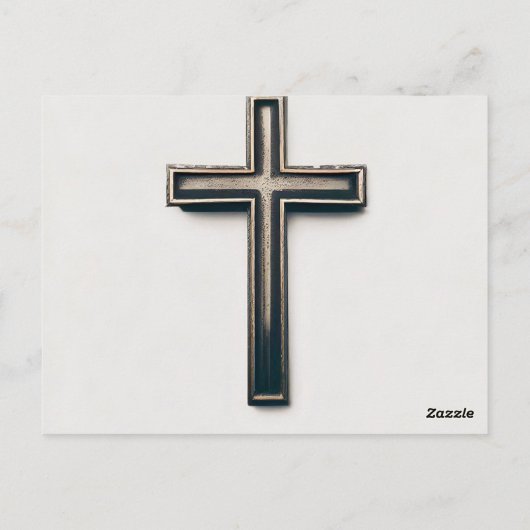 Carte Postale Croix religieuse (Dos)