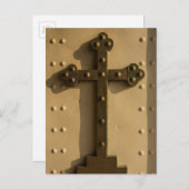 Carte Postale Croix religieuse chrétienne, Irak (Devant / Derrière)