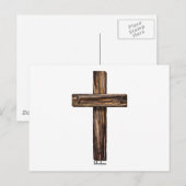 Carte Postale Croix robuste (Devant / Derrière)