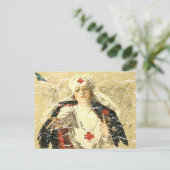 Carte Postale Croix Rouge (Debout devant)