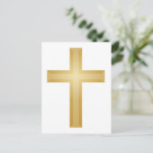 Carte Postale Croix sainte (Debout devant)