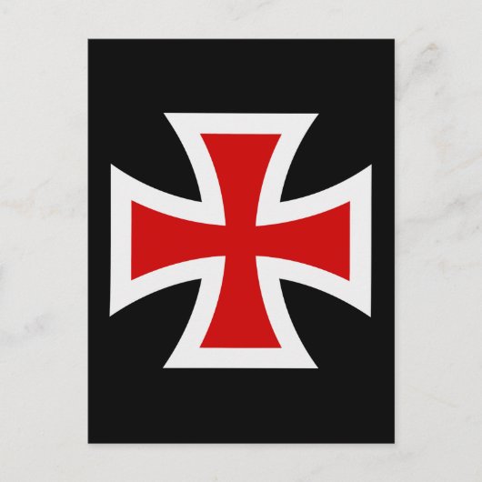 Carte Postale croix templière (Devant)