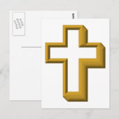 Carte Postale Croix vide (Devant / Derrière)