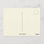 Carte Postale Croix vintage de Pâques (Dos)