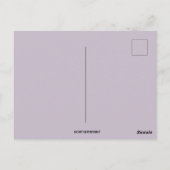 Carte Postale Croix vintage et Iris Pâques (Dos)