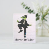 Carte Postale Croko Blues Brothers (Debout devant)