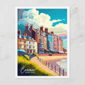 Carte Postale Cromer Angleterre Voyage Vintage Illustration (Devant)