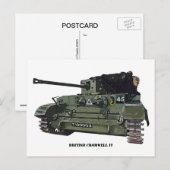 Carte Postale Cromwell IV (Devant / Derrière)