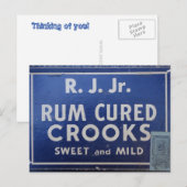 Carte Postale Crooks trempés de rhum (Devant / Derrière)