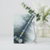Carte postale Croquet (Debout devant)