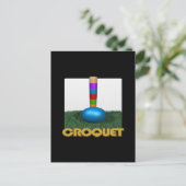 Carte Postale Croquet 2 (Debout devant)