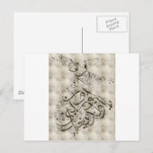 Carte Postale croquis (Devant / Derrière)