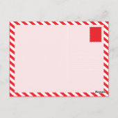 Carte Postale croquis de chèvre (Dos)