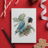 Carte Postale Croquis de Lovebird noir masqué