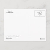 Carte Postale Croquis de queue rouge (Dos)