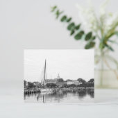 Carte Postale Croquis du port d'Annapolis (Debout devant)