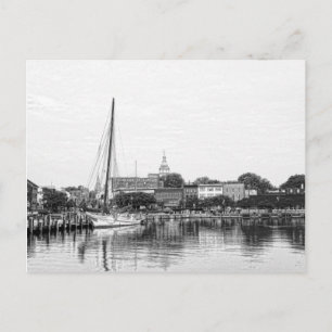 Carte Postale Croquis du port d'Annapolis