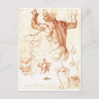 Carte Postale Croquis pour le Sybil libyen