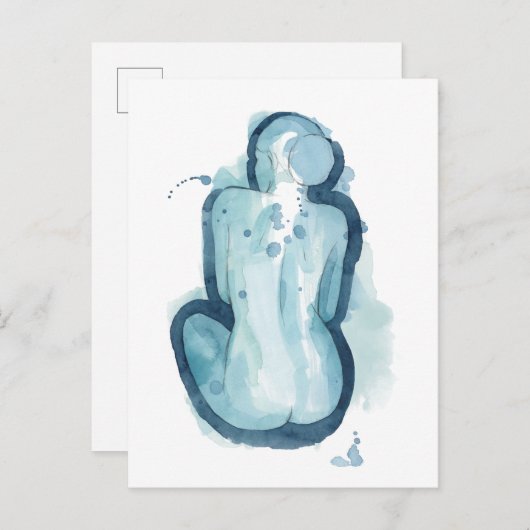 Carte Postale Croquis Serena (Devant / Derrière)