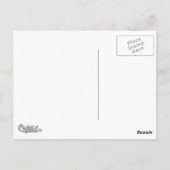 Carte Postale Croquis Vintage Gracker Bird (Dos)