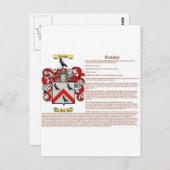 Carte Postale croquker (signifiant) (Devant / Derrière)