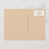 Carte postale Cross and Tree Christian (Dos)