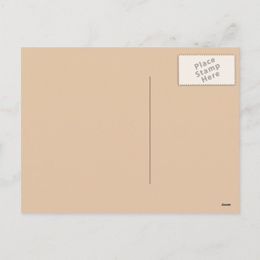 Carte postale Cross and Tree Christian (Dos)