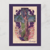 Carte postale Cross and Tree Christian (Devant)