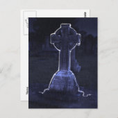 Carte postale Cross Gravestone (Devant / Derrière)