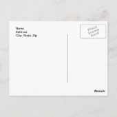 Carte postale Cross Gravestone (Dos)