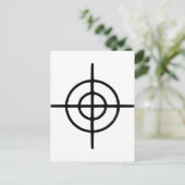 Carte Postale Crosshairs - Arme (Debout devant)