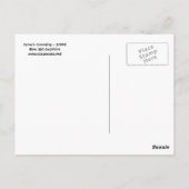 Carte postale Crossing Crow (Dos)