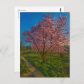 Carte Postale Crossroads - Jardin du printemps (Devant / Derrière)