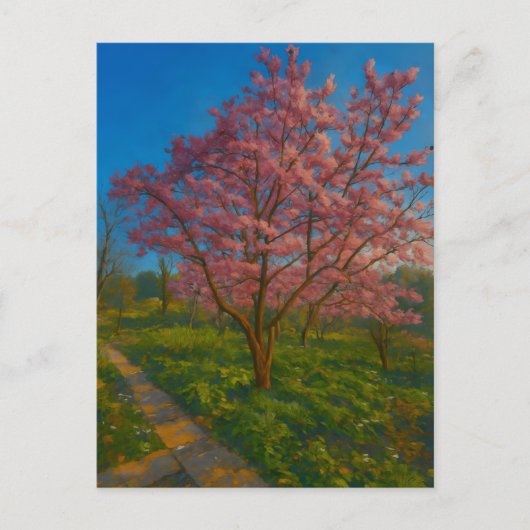 Carte Postale Crossroads - Jardin du printemps (Devant)