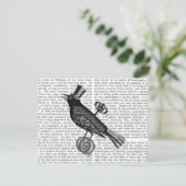 Carte Postale Crow à vapeur 2 (Debout devant)