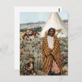 Carte Postale Crow Indian 1902 (Devant / Derrière)